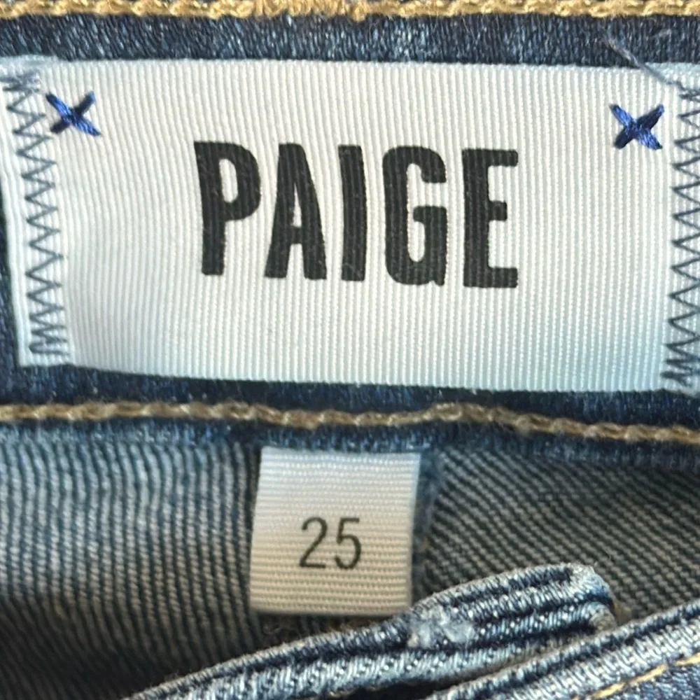 Paige Verdugo Crop Blue women’s Jeans size 25